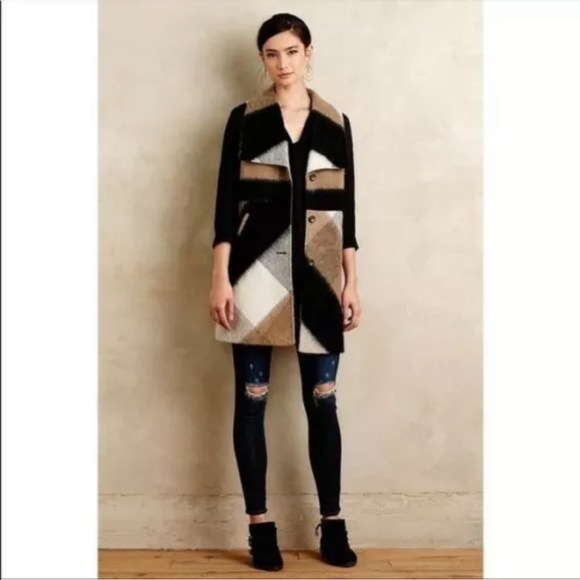 Anthropologie Jackets & Blazers - Anthropologie Elevenses Buffalo Plaid Vest